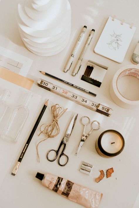 Why Having a Branding Process Matters — Chez Núñez Branding Flatlay, Hs Photoshoot, Craftsmanship Aesthetic, Stationery Photography Styling, Flat Lay Photography Art Supplies, Sticker Flatlay Photography, Stationery Flat Lay Photography, Crafty Aesthetic, Knolling Photography