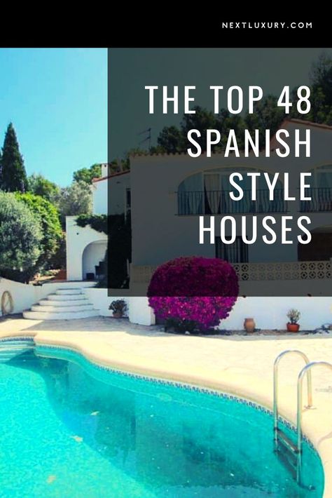 Modern Spanish Exterior Homes, Spanish Revival Home Interiors, Old Spanish Style Homes Exterior, Rustic Mediterranean Interior Design, Spanish Revival Home Exterior, Spanish Colonial Style Homes Exterior, Spanish Bungalow Exterior, Spanish Mediterranean Homes Exterior, Spanish Style House Exterior