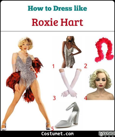 Roxie Hart Costume, Roxie Chicago Costume, Chicago Halloween Costumes, Chicago Costume, Roxie Hart, Sheer Gloves, Tap Costumes, Movie Halloween Costumes, Chicago Outfit