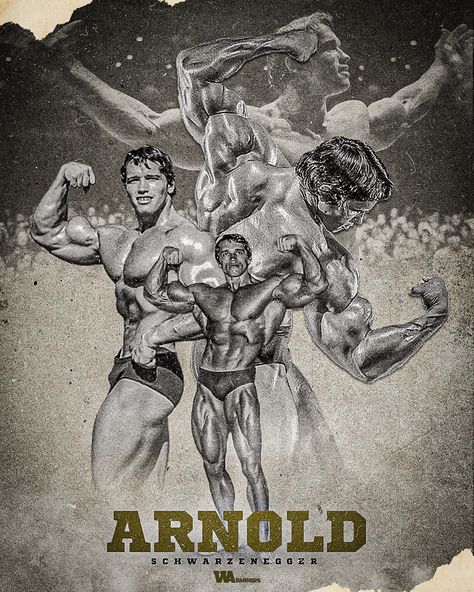 #arnoldschwarzenegger #bodybuilding #flyer Arnold Wallpaper, Arnold Schwarzenegger Gym, Bodybuilding Art, Arnold Bodybuilding, Bodybuilding Logo, Versace Wallpaper, Marvel Art Drawings, Godzilla Monsters, Gym Wallpaper