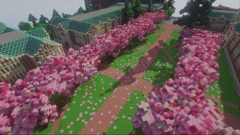 UW Students ReCreate Their College Campus In Minecraft: The Detail Is Fantastic And Worth A Look! #Minecraft, #Mojang, #PCMAC, #PLAYSTATION, #XBOX happygamer.com #GAMES #happygamer #gamesnews #gaming #games Uc Santa Barbara, First University, Minecraft Mobs, Virtual Class, Latest Games, College Campus, University Campus, Graduation Celebration, Social Interaction