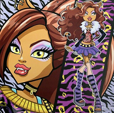 Monster High Official Art, Howleen Wolf, High Characters, Clawdeen Wolf, Monster High Art, Monster High Characters, Halloween Monster, High Art, Monster High Dolls