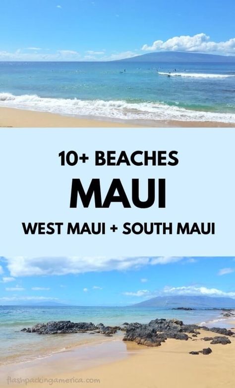 Vacation Ideas In The Us, Maui Bucket List, Beaches Hawaii, Maui Beaches, Best Beaches In Maui, Hawaii Vacation Tips, Maui Snorkeling, Hawaii Trip Planning, Beach Vacation Ideas