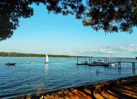 The Oldest Lake In South Carolina Is A Beautiful Piece Of Living History Sweet Carolina, Lake Wylie, South Carolina Travel, South Carolina Beaches, Big Lake, Secret Beach, Living History, Nature Trail, Camping Experience