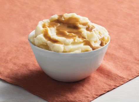 100 Most Popular Fast Food Items | Eat This Not That Kfc Mashed Potatoes, Fast Food List, Mashed Potatoes Gravy, Gravy For Mashed Potatoes, Potato Gravy, Kfc Recipe, Vegan Gravy, Mashed Potatoes Recipe, Fast Food Items