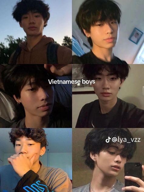 Cute American Guy, Asian Guy Streetwear, Hair Inspo Guys, Handsome Boys Teenagers Filipino, Cute Blasian Guys, Mullet Asian Men, Asian X Black, Asian Teenager Boy, Fine Korean Men