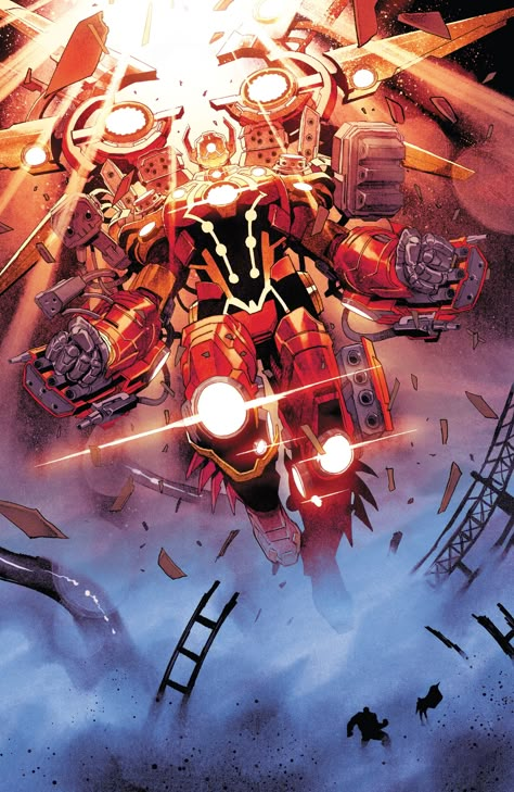 Hulkbuster Armor, Anthony Stark, Superhero Comics Art, Iron Man Comic, Iron Man Art, Iron Man Armor, Marvel Characters Art, Arte Dc Comics, Marvel Comics Wallpaper