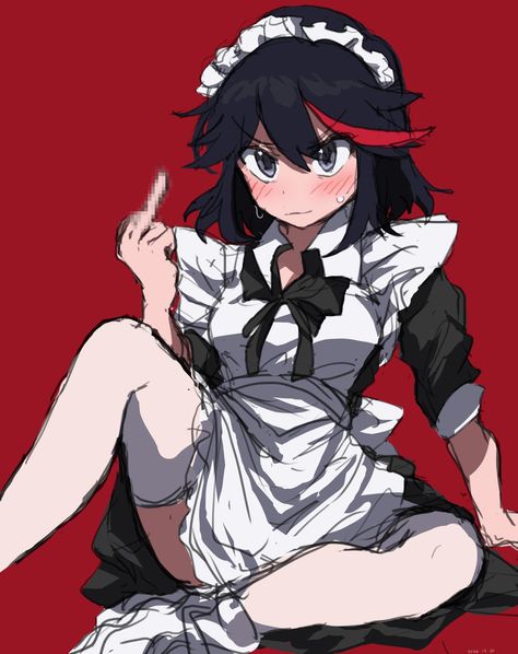 She is so cute, When she's mad. | Kill la Kill | Know Your Meme Kill La Kill Anime, Ryuuko Matoi, Kill A Kill, Kill La Kill Art, Satsuki Kiryuin, Ryuko Matoi, Kill La Kill, Cartoon Girls, Anime Cartoon