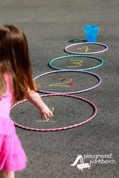 5 Action-Packed Hula Hoop Games for Kids                                                                                                                                                                                 More Hula Hoop Games For Kids, Hula Hoop Games, Hoop Games, Sports Games For Kids, Outside Games, Outdoor Games For Kids, Gross Motor Activities, Bag Toss, Toss Game