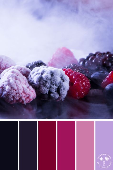 Berry Delicious! | Purple Color Palette | Pink Color Palette | Color Inspiration Purple Color Palette, Pink Color Palette, Create Color Palette, Purple Color Palettes, Berry Color, Color Palette Pink, Palette Color, Color Palette Design, Color Inspo