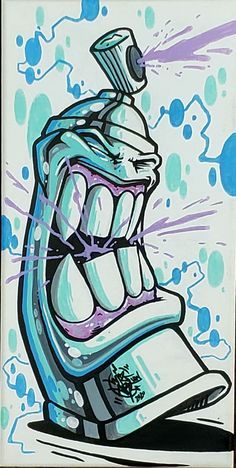 Best Graffiti Art, Graffiti Spray Can Art, Graffiti Street Art Ideas, Graffiti Drawing Easy, Spray Paint Can Drawing, Graffiti Spray Can Drawing, Simple Graffiti Art, Spray Can Drawing, Graffiti Style Art To Draw