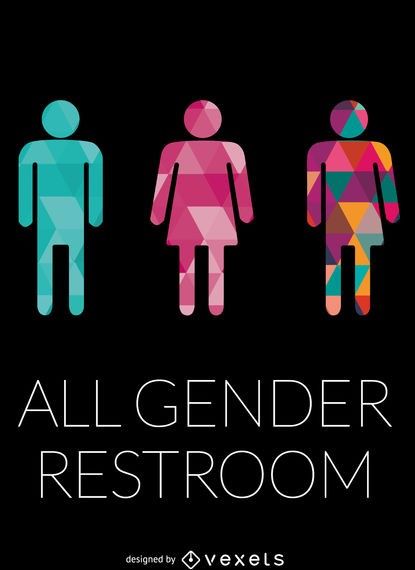 Check out this cool LGBTQI+ friendly restroom signage, perfect for all bathrooms everywhere! Inclusive Bathroom Signs, Ideation Room, Restroom Signage, Toilet Signage, All Gender Restroom, Bathroom Signage, Gender Signs, Minimal Office, Restrooms Signage