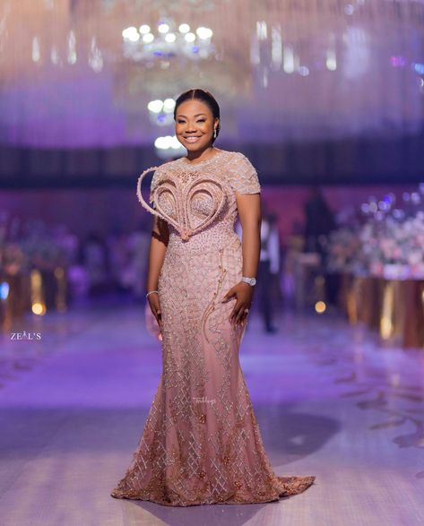 Mercy Chinwo, Wedding Reception Dresses, Lace Styles For Wedding, Christian Wedding Gowns, Latest Wedding Gowns, Lace Dress Classy, African Bridal Dress, Reception Dresses, Classy Skirts