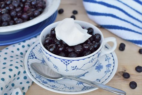 Roasted Blueberries Roasted Blueberries, Healthier Eating, Best Kept Secret, Snack Time, All Recipes, My Recipes, Blueberries, For Real, Tea Cups