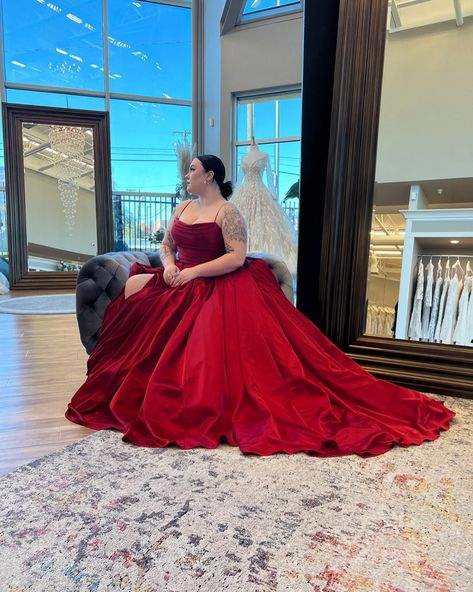 Wedding Dresses Plus Size Red, Plus Size Wedding Dresses Red, Plus Size Red Wedding Dress, Red Wedding Dress Plus Size, Maggie Sottero Scarlet, Red Plus Size Wedding Dress, Red Wedding Gowns Brides, Dark Red Wedding Dress, Red Bridal Gown