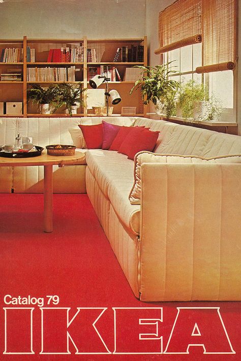 Vintage Ikea Ads, Swedish Vintage Interior, 70s Ikea Furniture, Vintage Ikea Catalogue, 90s Ikea Catalogue, 80s Ikea, Ikea Retro, Ikea Carpet, Ikea Catalogue