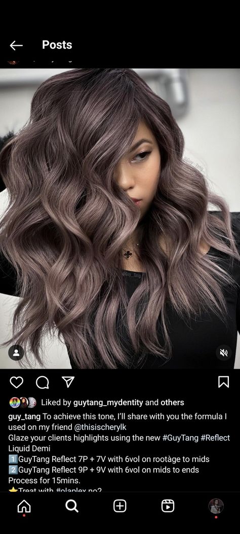 Guy Tang Hair Color, Guy Tang Hair Color Formulas, Guy Tang Hair, Guy Tang, Collagen Powder, Hair Color Formulas, Haircut And Color, Cut And Color, Brown Hair