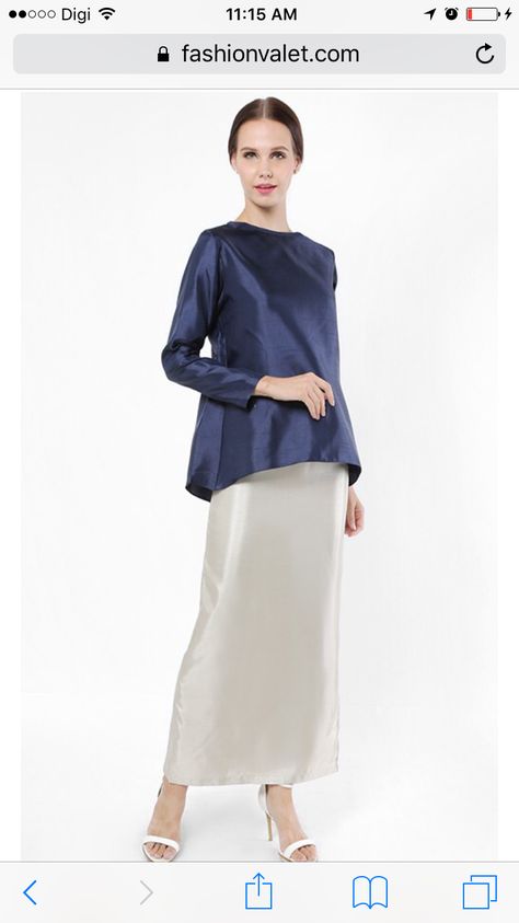 Shantung Silk Kurung, Kurung Modern, Eid Fashion, Shantung Silk, Hijab Fashion, Modest Fashion, Normcore, Weddings, Silk