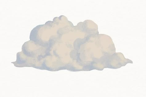 White Cloud Aesthetic, Clip Art Aesthetic, Cloud Vector Png, Clipart Aesthetic, Aesthetic Illustrations, Cloud Clipart, Cloud Aesthetic, Cloud Illustration, Cloud Stickers