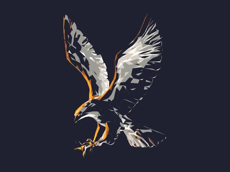 Eagle 2 - Digital abstract Eagle Animation, Eagle Gif, Digital Art Programs, Eagle Wallpaper, Eagle Pictures, Eagle Art, Graphic Design Blog, Optical Art, Digital Abstract