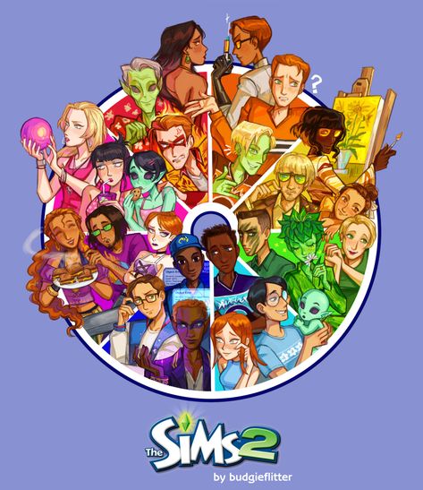 Sims 4 Fan Art, Sims 2 Wallpaper, Sims Fanart, Sims 2 4t2, Sims 2 Pleasantview, Sims Characters, Sims 2 Games, Sims 4 Stories, Fan Drawing