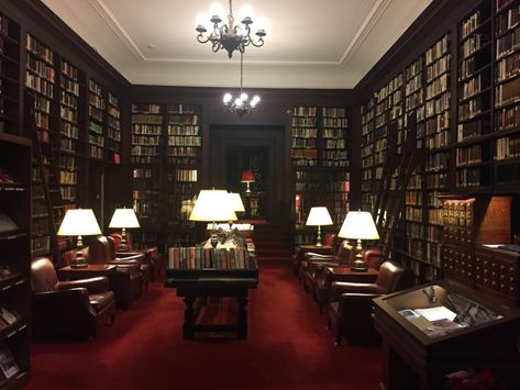 Secret Library Room, Secret Library, Chairs And Tables, Library Aesthetic, Private Club, Home Libraries, Gothic House, Room Aesthetic, The Library