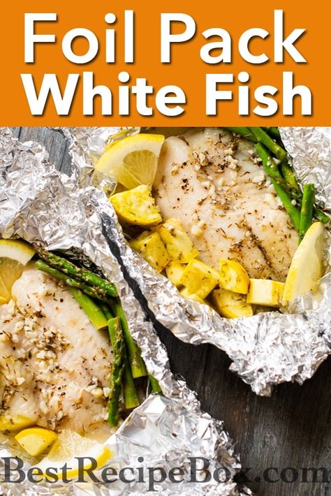 Broiled Haddock, Fish Packets, White Fish Recipes Healthy, Pescatarian Dishes, Foil Fish, Healthy Seafood Dinners, Baked Meals, Golo Recipes, Oily Fish