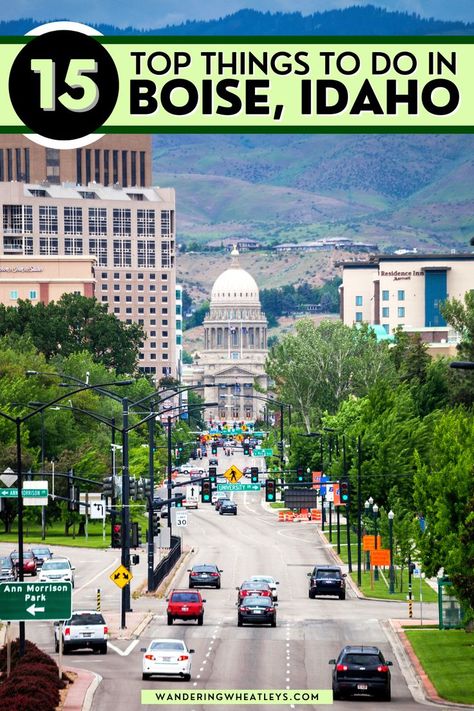 Planning a Idaho vacation? Discover the 15 best Things To Do in Boise Idaho, including top attractions, outdoor adventures, plus family-friendly activities in Boise! I places to go in Idaho I USA travel I Boise attractions I Boise parks I murals in Boise I things to do in Idaho I attractions in Boise I where to eat in Boise I travel in Boise I Idaho travel guide I Boise tours | Idaho tours I Boise vacation I Boise events I Idaho events I Boise wineries I Boise travel tips I #Boise #USA #Idaho Boise Idaho Things To Do In Fall, Boise Idaho Travel, Things To Do Idaho, Things To Do Boise Idaho, What To Do In Boise Idaho, Downtown Boise Idaho, Living In Idaho, Boise Idaho Things To Do In, Things To Do In Boise Idaho