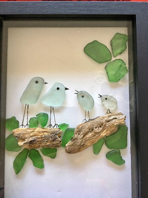 Sea Glass Diy, Sea Glass Artwork, Sea Glass Art Diy, Sea Glass Art Projects, Beach Glass Crafts, Glass Diy, Beach Finds, Deco Nature, Glass Art Projects