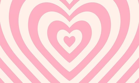 Concentric Hearts, Preppy Backgrounds, Y2k Background, Girly Design, Coconut Girl, Pinterest Logo, Cute Illustration, Pink Heart, Background Images