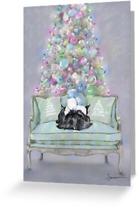 Wall Art Diy, Pastel Wall Art, Pastel Walls, Original Pastel, Art Pastel, Scottish Terrier, Scottie Dog, Pastel Art, Decoration Christmas