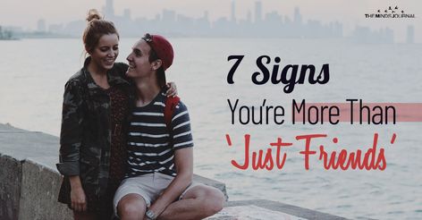 7 Signs You’re More Than ‘Just Friends’ Just Friends Quotes More Than, More Than Friends Less Than Lovers, Are We Just Friends, More Than Friends Quotes, We Are Just Friends, More Than Just Friends, Just Friends Quotes, More Than Friends, Genuine Friendship