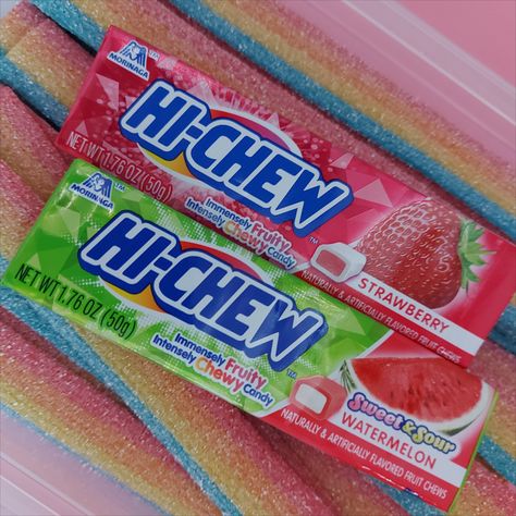 Hi Chew Aesthetic, Hichew Candy, Hi Chew Candy, Candy Salad, Hi Chew, Fruit Chews, Chewy Candy, Sticker Template, Pink Car