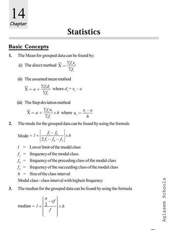 Class 10 Math Statistics Notes, Important Questions & Practice Paper Statistics Formulas, Notes For Class 10, Class 11 Maths Notes, Statistics Formulas Class 10, Statistics Cheat Sheet, Grade 12 Mathematics Notes, Math Statistics, Class 9 Maths Formula Sheet, Statistics Notes