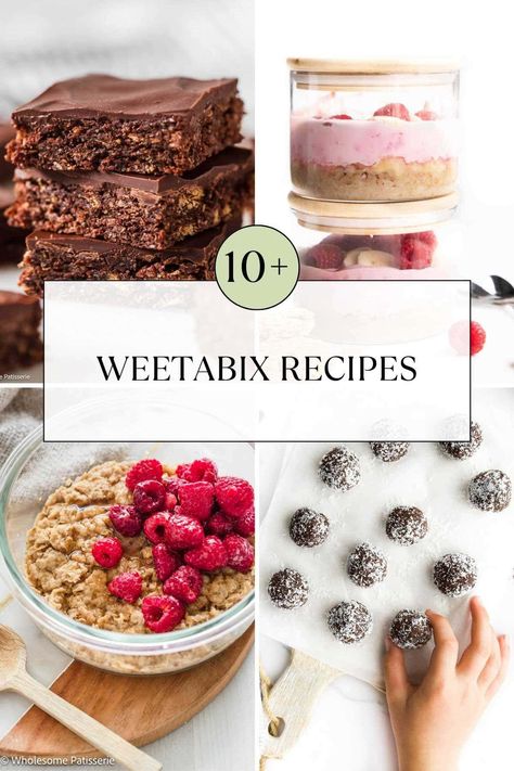 Weetabix Recipe, Healthy Overnight Weetabix Recipes, Weetbix Breakfast, Overnight Protein Weetabix Recipes, Low Calorie Overnight Weetabix Recipes, Overnight Weetabix Recipes, Weetabix Cheesecake Breakfast, Weetabix Recipes, Chocolate Weetbix Slice