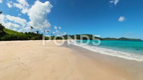 Nacpan Beach In El Nido, Philippines. Palawan. Philippines Palawan, Palawan Philippines, Palawan, Stock Video, Stock Footage, Philippines, Nature