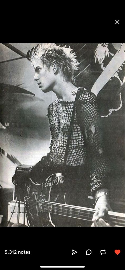 Deathrock Fashion, Paul Simonon, Punk Boy, 80s Punk, Stitched Together, Punk Culture, Daniel Johns, Anthony Kiedis, The Verve