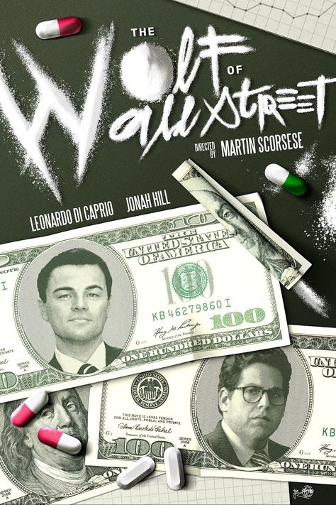 THE WOLF OF WALL STREET (2013) poster design by JB Roux Cowboy Bebop Wallpapers, Martin Scorsese Movies, The Evil Dead, Monkey Man, Neo Pop, The Wolf Of Wall Street, The Hills Have Eyes, Big Lebowski, Wolf Of Wall Street