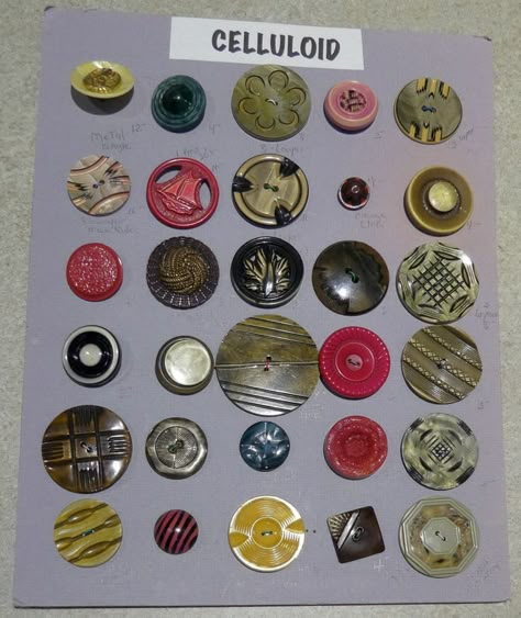 Cards Display Ideas, Vintage Buttons Antiques, Vintage Buttons Crafts, Button Collecting, Buttons Crafts, Photographic Film, Button Ideas, Buttons For Sale, Button Outfit