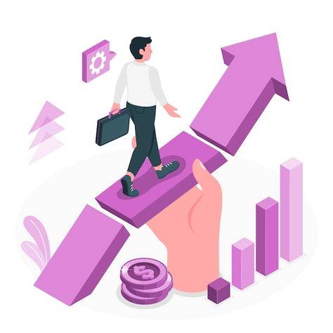 Stock Market Instagram Post, Investment Business, Digital Marketing Design, Social Media Management Tools, Isometric Illustration, Thumbnail Design, Power Of Social Media, Business Investment, Social Media Advertising