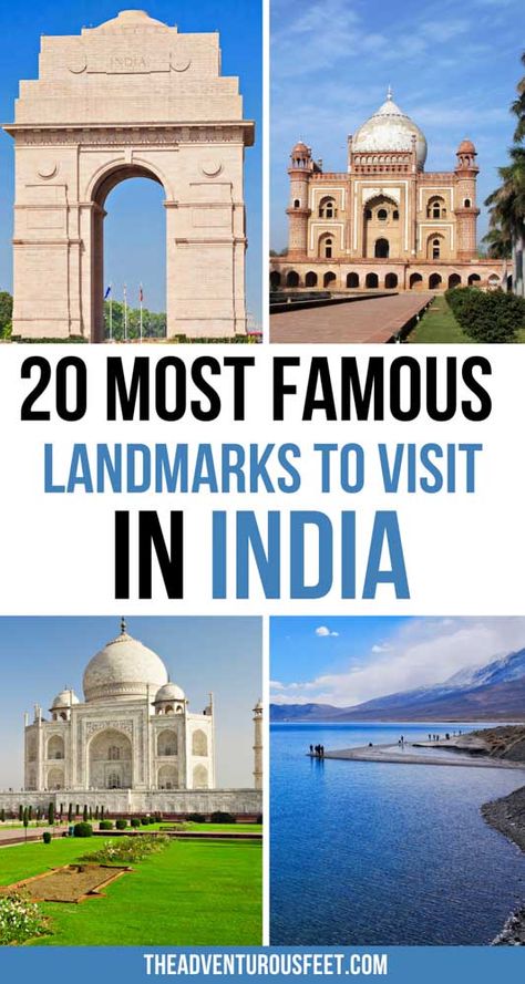 Looking for places to visit in India? Here are the most famous landmarks in India that you shouldn't miss out on. | India famous landmarks| famous monuments in India| famous India landmarks| famous Indian buildings| famous Indian monuments| natural landmarks in India| famous landmarks of India| India landmarks| Indian landmark| historical monuments in India| Indian monuments to visit| famous places in India| famous buildings of India| historical monuments of India| India landmarks Famous Places In India, Indian Buildings, Monuments In India, Monuments Of India, Indian Monuments, Monument In India, Holiday Destinations In India, Places To Visit In India, Weather In India