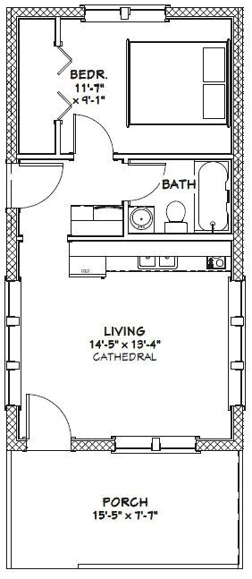 MIMS . saved to Small HousePin3k16x30 Tiny House -- #16X30H1 .. 16x30 House Plans, Simple Duplex House Design, Duplex House Design Interiors, Roof Storage, Cabin Floor, Cabin Floor Plans, Storage Shed Plans, Tiny House Floor Plans, Duplex House Design