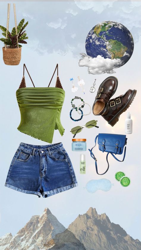 Our World, Earth #earth #planetfits #outfitinspo Earth Sign Outfits, Wave To Earth Outfit Ideas, Wave To Earth Outfit, Wave To Earth, Earth Signs, Our Planet, Our World, Planets, Outfit Ideas