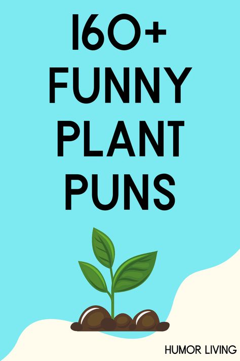 Plants are an essential part of Earth. They provide oxygen, food, shelter, and medicine. Read the funniest plant puns for a good laugh. Plant Signs Diy, Herb Puns, Succulent Puns, Flower Puns, Pun Names, Plant Jokes, Garden Puns, Stamping Techniques Card Tutorials, Teacher Appreciation Quotes