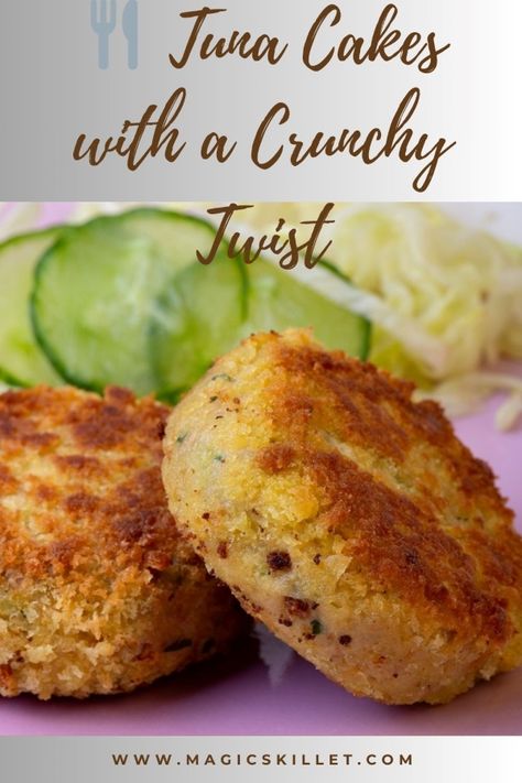 Air Fryer Crusted Tuna Cakes Recipe - Magic Skillet Grilled Tuna Steaks Recipes, Air Fryer Tuna, Classic Tuna Salad Recipe, Tuna Cakes Recipe, Tuna Patties Recipes, Grilled Tuna Steaks, Tuna Steak Recipes, Beef Sandwich Recipes, Tuna Patties