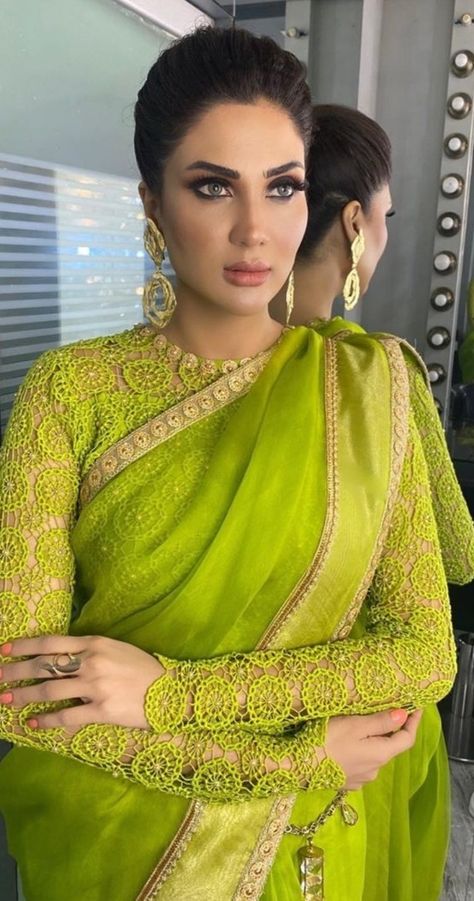 Fiza Ali, Independence Day, Saree, Celebrities, How To Wear, Beauty, Quick Saves