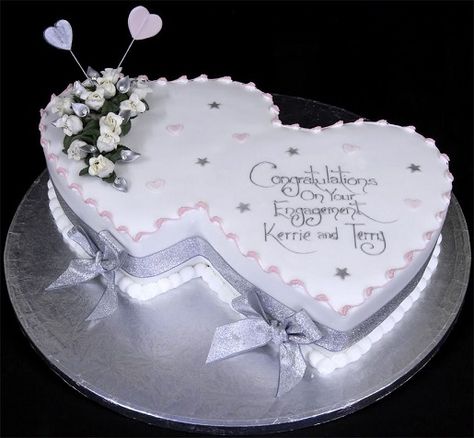 Engagement Cake Images, Engagement Cake Designs, Heart Shaped Wedding Cakes, Heart Cake Design, Anniversary Cake Designs, Engagement Party Cake, Heart Wedding Cakes, Wedding Cake Prices, Wedding Anniversary Cakes