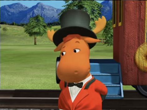 Ringmaster Tyrone From The Episode “Best Clowns In Town” The Ninth Backyardigans Villain Tyrone Backyardigans, Baby Olive, Dylan Obrian, Childhood Memories 2000, Nickelodeon Shows, Discovery Kids, Kids Tv Shows, Hack Online, Memes Br