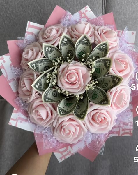 Quinceanera Gifts Ideas For Her, Quince Gifts For Her, Quince Gift Ideas, Quince Gifts, Quinceanera Gifts, Pink Tray, Candy Gift Baskets, Quinceanera Ideas, Money Gift