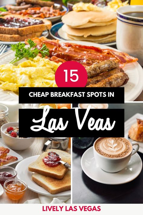 Looking to save a couple of bucks on food but still get a delicious meal? Check out some of the best places to get cheap breakfast in Vegas! Best Breakfast In Las Vegas, Breakfast Las Vegas, Breakfast In Vegas, Las Vegas Cheap Eats, Breakfast In Las Vegas, Las Vegas Breakfast, Las Vegas Brunch, Vegas Breakfast, Cheap Breakfast